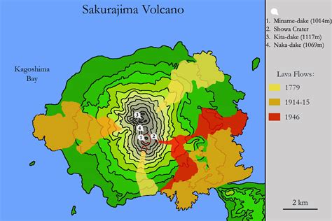 Sakurajima Volcano