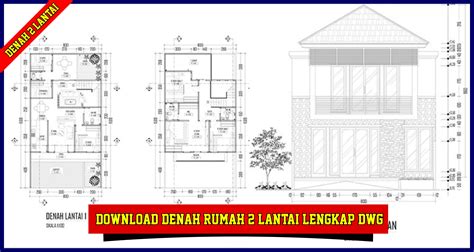 Denah Ruko 2 Lantai Autocad Commands Download - IMAGESEE