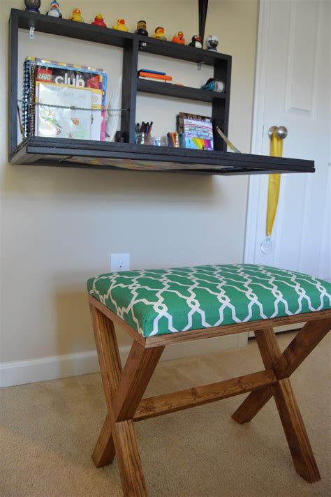 Designed To Dwell: DIY Pull-Down Wall Desk