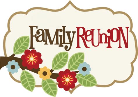 Logo For Family Reunion - ClipArt Best