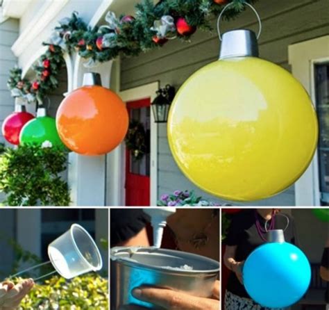 How To Make Large Christmas Ball Decorations