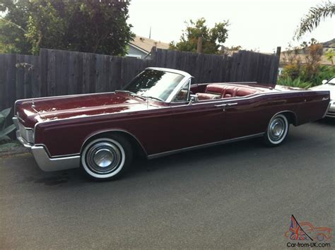 67 Lincoln Continental Convertible