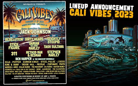 Lineup Announcement - Damian Marley, Rebelution, Stick Figure @ Cali ...