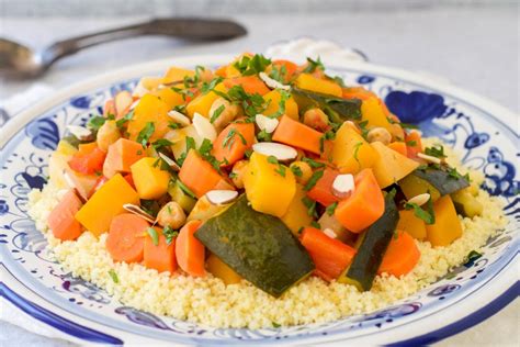 Couscous with Seven Vegetables Recipe | The Nosher