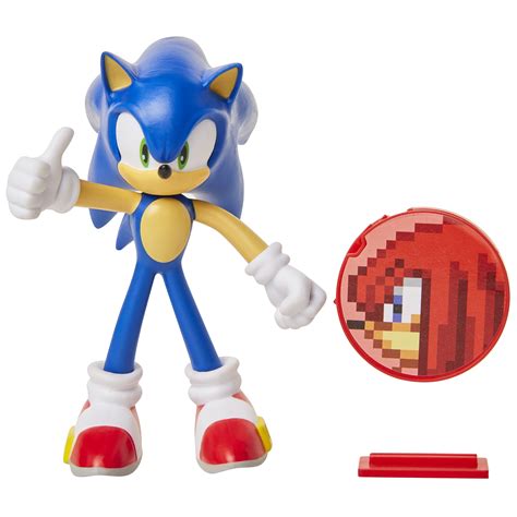 Sonic the Hedgehog - Sonic with Accessory - 4 Inch Action Figure ...