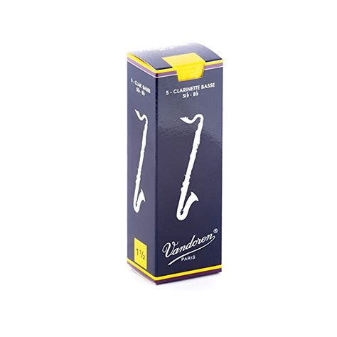 Vandoren Traditional Bass Clarinet Reed Box - McKenzie Music Etcetera