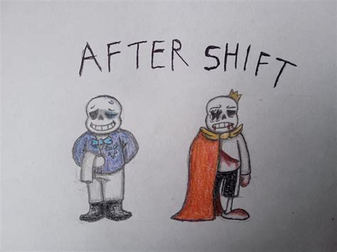 after the shift by YourPalR0Z on DeviantArt