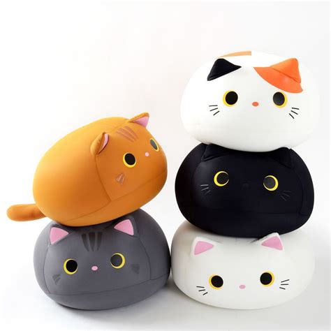 Squishy Kitty Microbead Plush | Kawaii plush, Plushies, Cute pillows