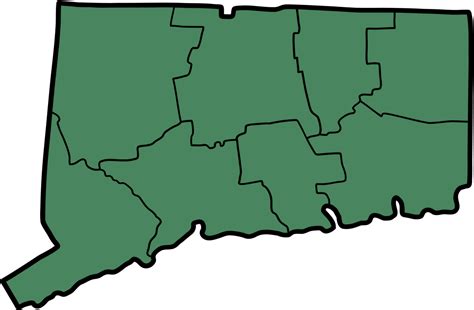 doodle freehand drawing of connecticut state map. 35264501 PNG