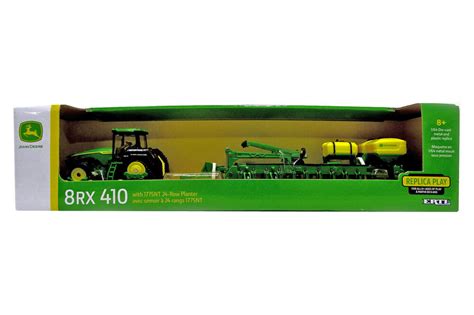 JOHN DEERE 8RX 410 TRACTOR with 1775NT 24 ROW PRECISION PLANTER | Collector Models