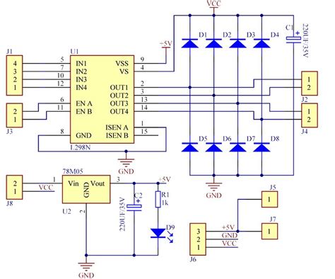 L298N Motor Driver: Dual H Bridge DC Stepper For Arduino, Datasheet, Pinout, CAD | Easybom