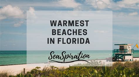 Planning a winter vacation in Sunshine State? These are the warmest beaches in Florida in ...