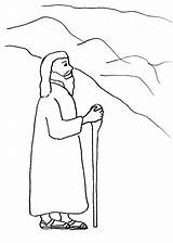 Moses Is Speaking Coloring Page  Free Printable Pages For Kids sketch template