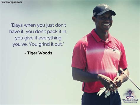 Tiger Woods Quotes | Into the woods quotes, Rare quote, Golf quotes