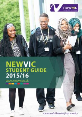 Fillable Online NewVIc student guide b2015b16 - Newham Sixth Form College Fax Email Print ...