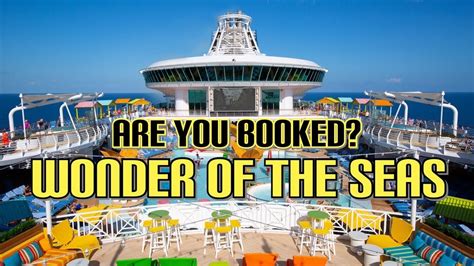 Royal Caribbean Wonder of the Seas Itinerary Royal caribbean is all set ...