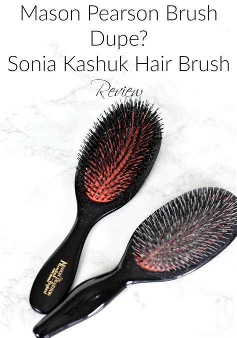 Mason Pearson Brush Dupe? Sonia Kashuk Hair Brush Review – Everyday Starlet