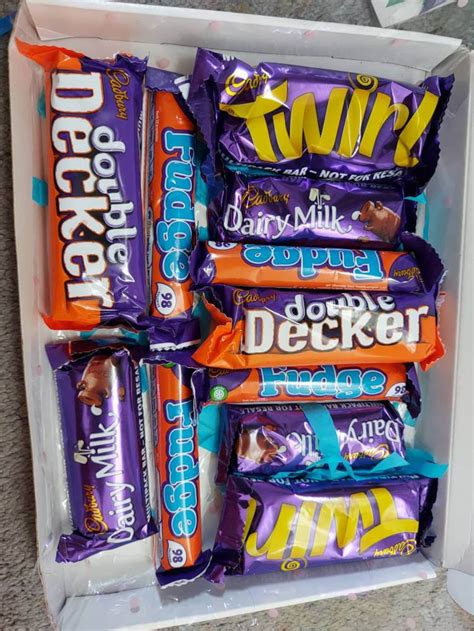 Personalised Cadbury Chocolate Gift Hamper Large Father's | Etsy