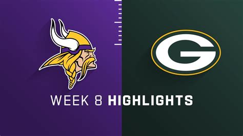 Game Highlights: Packers vs. Vikings | Week 8