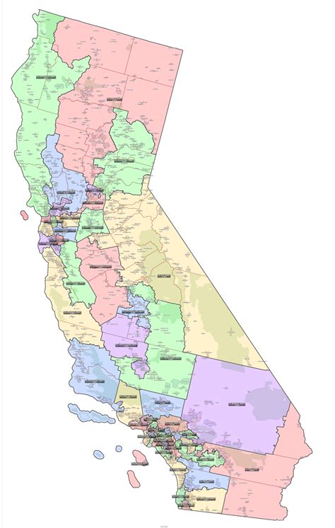 CA Redistrict Commission Releases First Congressional District Draft ...