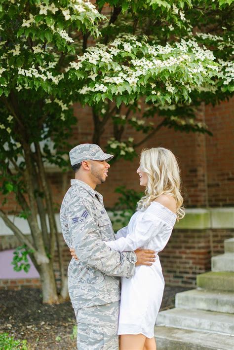 Military Engagement Photos | Engagement photos, Military engagement ...