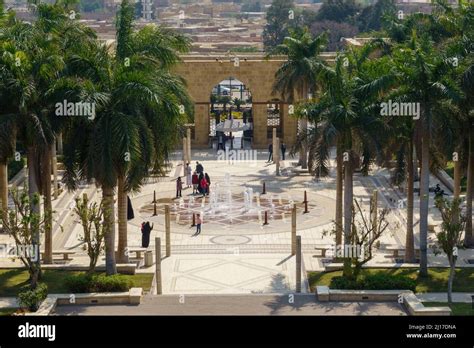 entrance to al-Azhar Park, Cairo, Egypt Stock Photo - Alamy