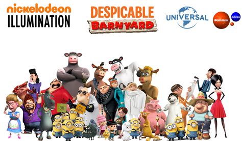 Despicable Barnyard (movie poster) by DarkMoonAnimation on DeviantArt