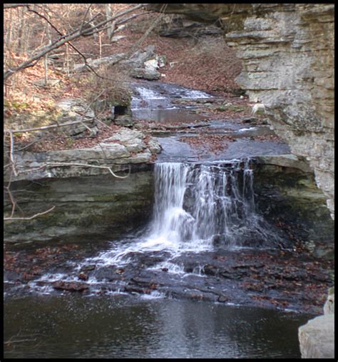 Picture of Trail 3 Falls - McCormick's Creek State Park, Indiana