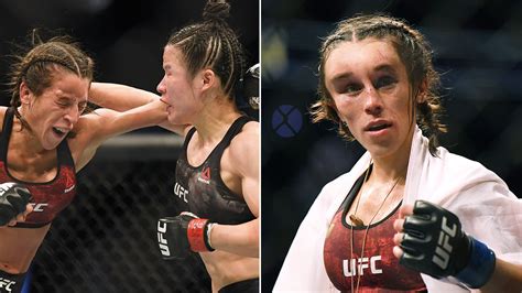 UFC 248: Fans stunned by brutal strawweight title bout