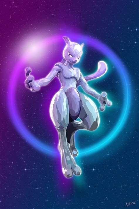 Mewtwo 24x36 - Etsy