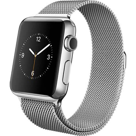 Apple Watch Series 2 38mm Stainless Steel Case with Milanese Loop • Se priser (1 butiker)