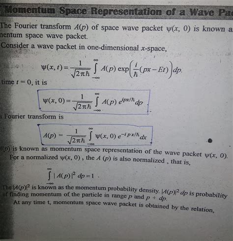 What is wave function in coordinate and momentum representations