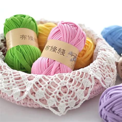 Aliexpress.com : Buy 100g/pc 30M Fancy Yarn for Knitting Thick Thread Crochet Candy colored ...