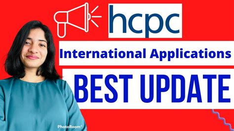 HCPC Registration UPDATE - ONLINE APPLICATION FORMS | International Applicants HCPC Registration ...