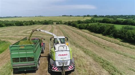 Kehoe Farming Silage 2017 - Wellington Bridge - YouTube