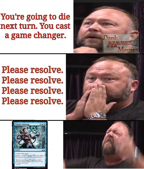 Alex Jones memes for days. : r/MTGmemes