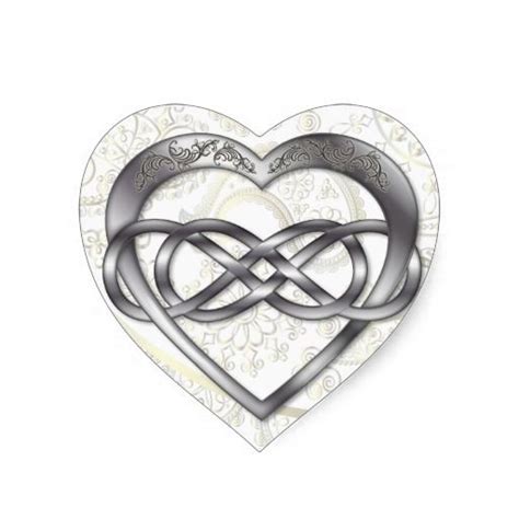 Double Infinity Heart Valentine Heart Sticker - 1 | Tattoos | Pinterest | Tattoos, Heart with ...