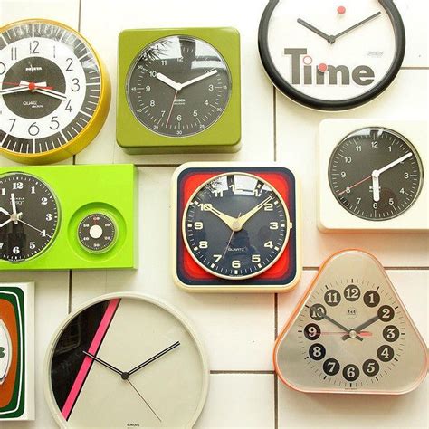 Pin on Vintage WALL CLOCKS