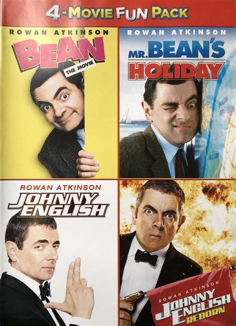 Buy Rowan Atkinson 4-Movie Collection (Bean the Movie / Mr. Bean's Holiday / Johnny English ...