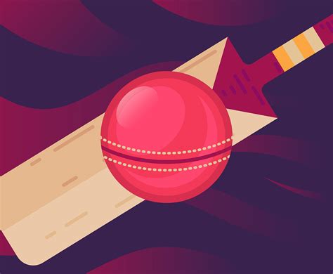 Cricket Ball Illustration 364052 Vector Art at Vecteezy