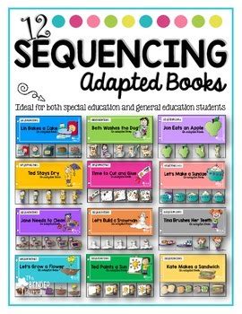 Adapted Books for Learning Sequencing by Traci Bender - The Bender Bunch