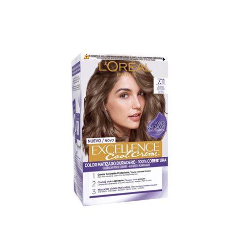 L'Oréal Paris Excellence Cool Creme Hair Dye 7.11 Ash Blond