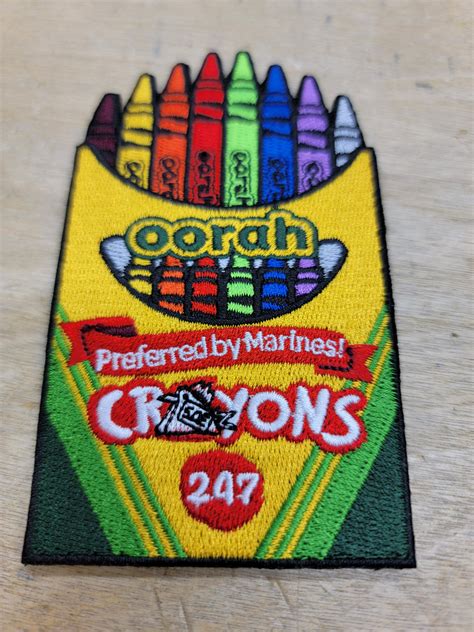 Marine corp birthday Crayons patch — Special Operations Equipment