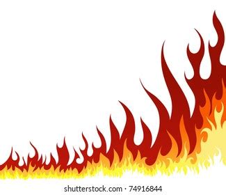 Inferno Fire Background Design Use Stock Illustration 74916844