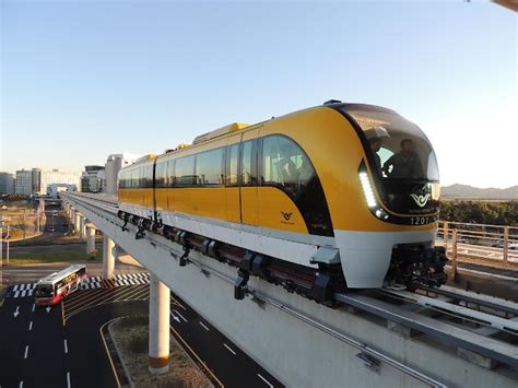 All About Korean Entertainments And Culture: Unpiloted urban maglev train at Incheon ...