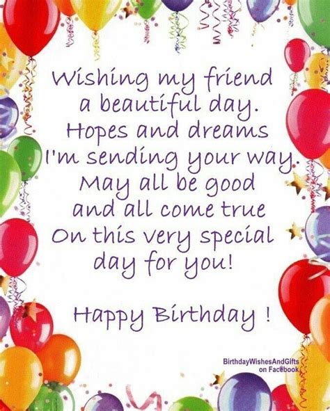 25+ best ideas about Happy Birthday Friend on Pinterest | Happy birthday quotes, Birthday wishes ...