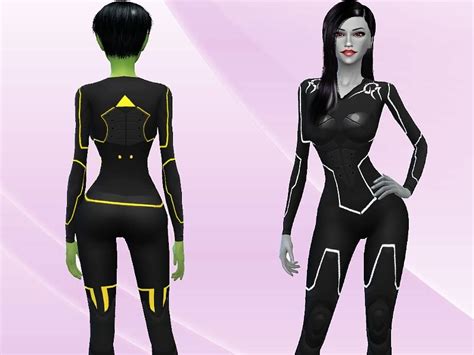 Genius666's Future Suit by Genius | Sims, Sims 4, Futuristic outfit