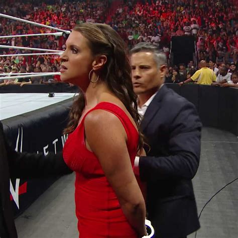 WWE Network - Stephanie McMahon gets arrested after attacking Brie Bella: Raw, July 21, 2014