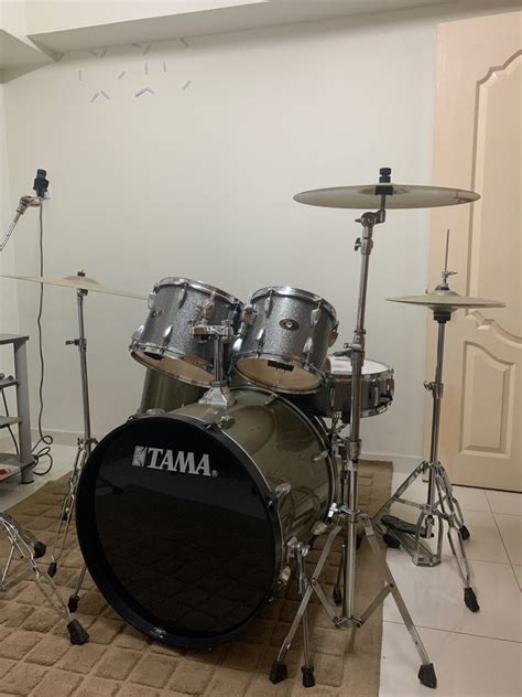 Tama imperialstar 5 piece drum set, Hobbies & Toys, Music & Media ...