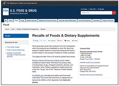 Food Recalls and Alerts: What You Should Know | New Mexico State ...